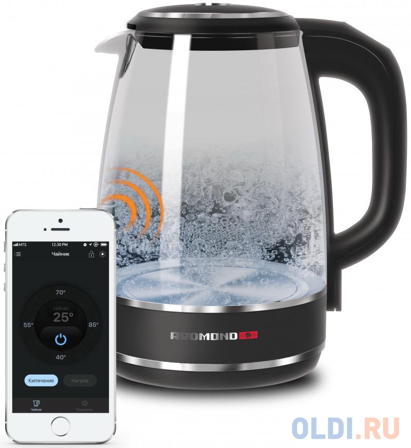 Электрочайник redmond skykettle rk g200s управление со смартфона отзывы