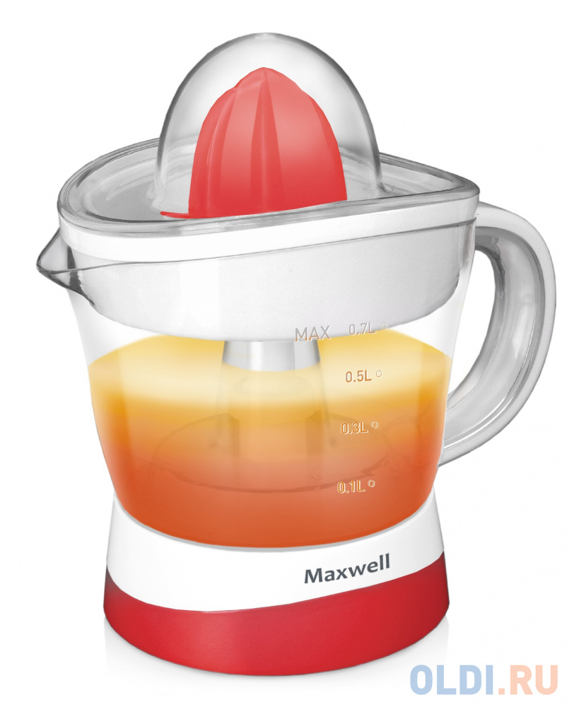 Соковыжималка Maxwell MW-1109 25 Вт белый