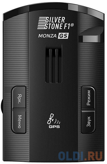 Радар-детектор Silverstone F1 Monza GS GPS приемник черный MONZA-GS - фото 2