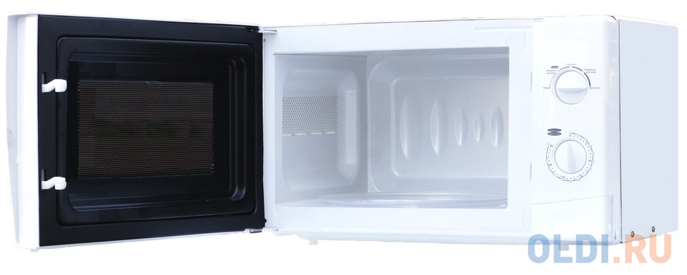 Микроволновая печь SHIVAKI SMW2012MW, 700 Вт., 20 л., мех. упр., таймер 30 мин., разморозка, белый - фото 1