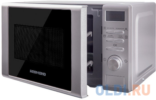 

Микроволновая печь Redmond RM-2002D 700 Вт серебристый