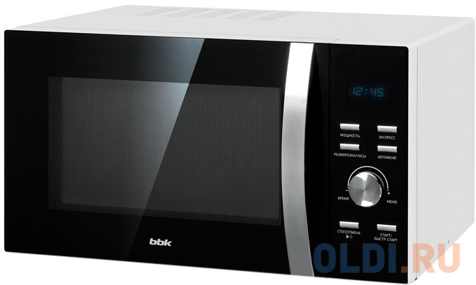

Микроволновая печь BBK 23MWS-827T/W 800 Вт белый чёрный