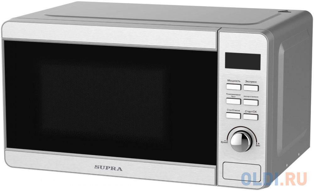 

Микроволновая печь Supra 20TS42 700 Вт серебристый