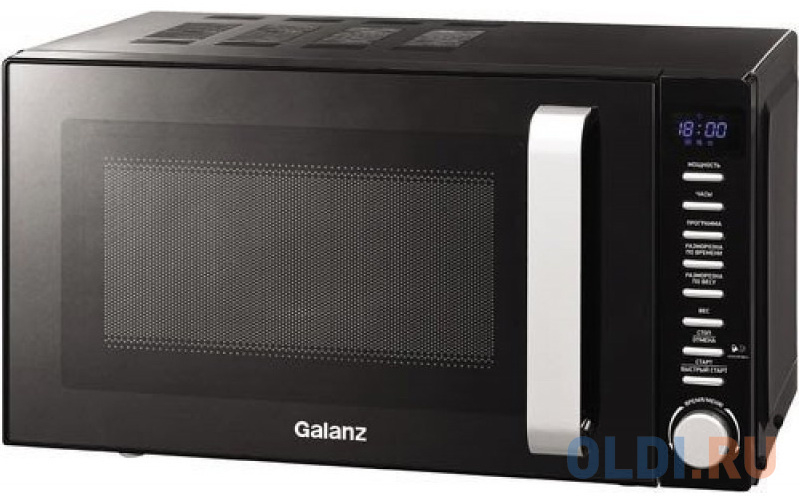 

Микроволновая Печь Galanz MOG-2071D 20л. 800Вт черный, Чёрный