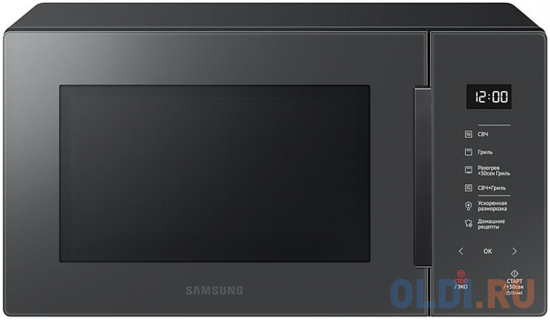

Микроволновая печь Samsung MG23T5018AC/BW 800 Вт антрацит
