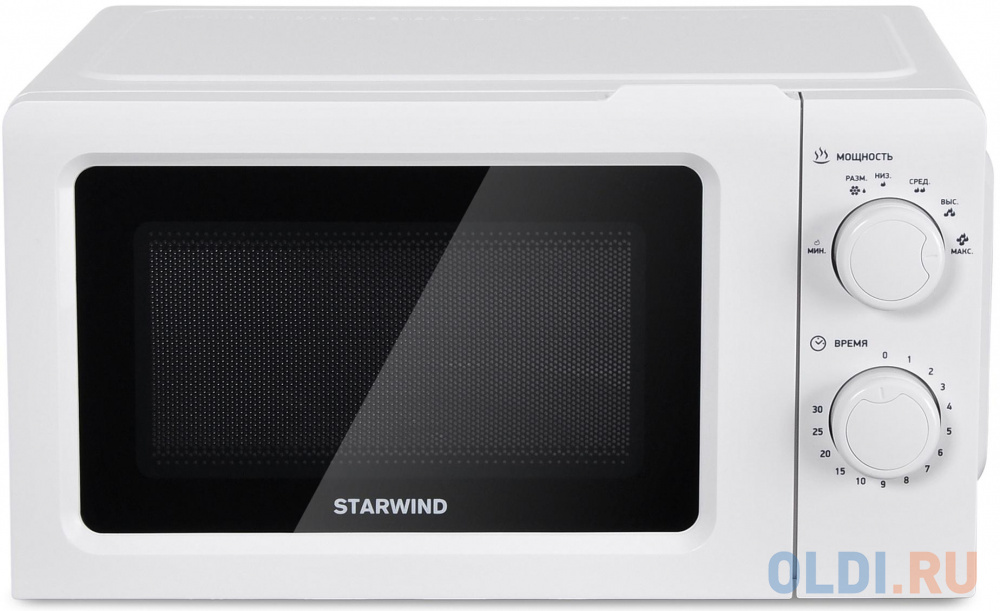 Микроволновая Печь Starwind SMW3020 20л. 700Вт белый - фото 1