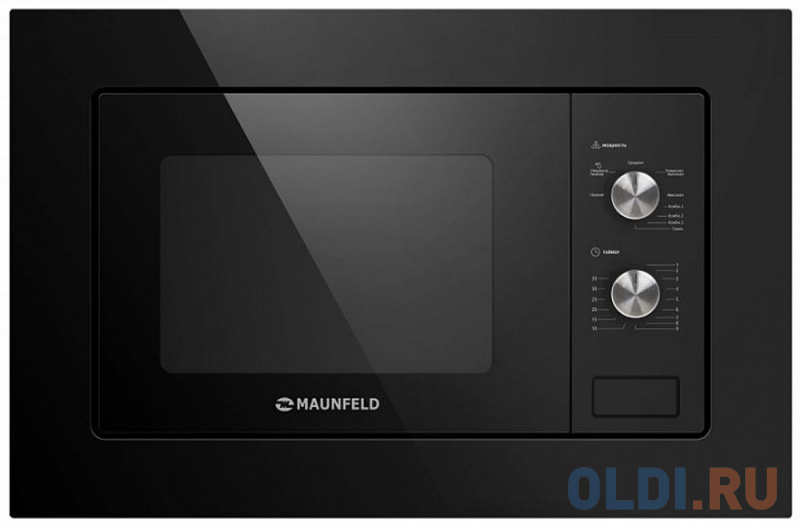 

Встраиваемая микроволновая печь Maunfeld MBMO.20.2PGB 800 Вт чёрный