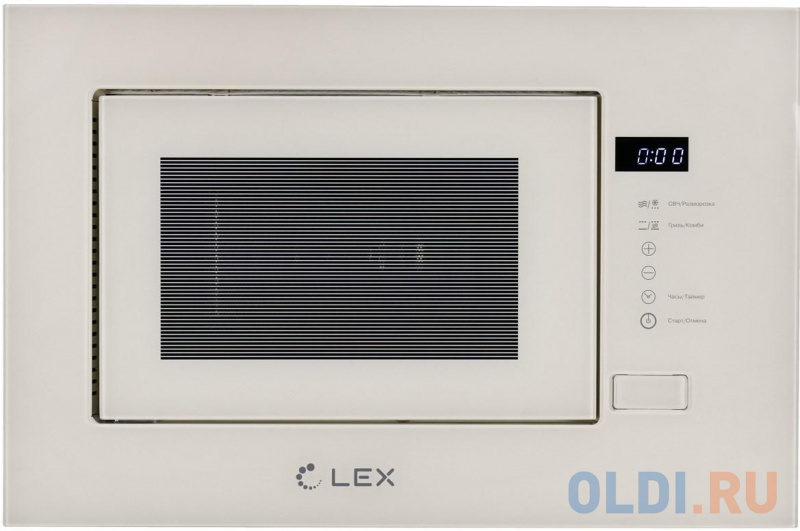 

Микроволновая печь Lex BIMO 20.01 20л. 700Вт слоновая кость светлая (встраиваемая