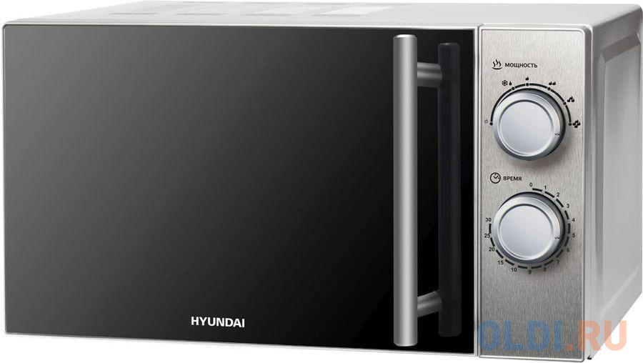 Фото - Микроволновая Печь Hyundai HYM-M2040 20л. 700Вт серебристый микроволновая печь