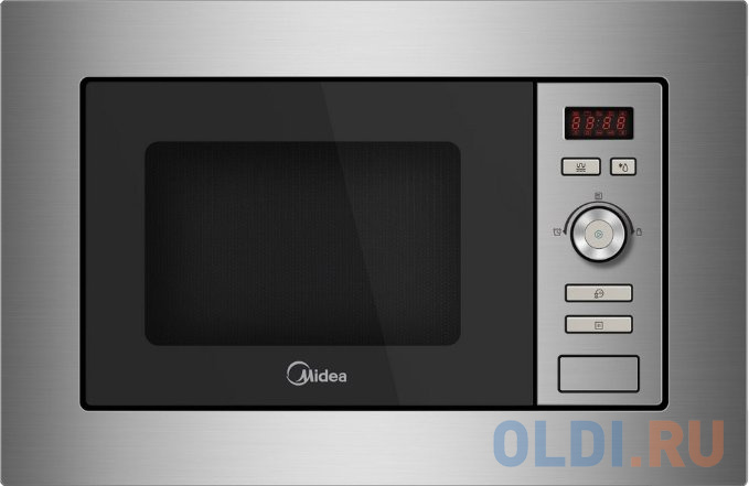 

Встраиваемая микроволновая печь Midea AG820BJU-SS 800 Вт серебристый