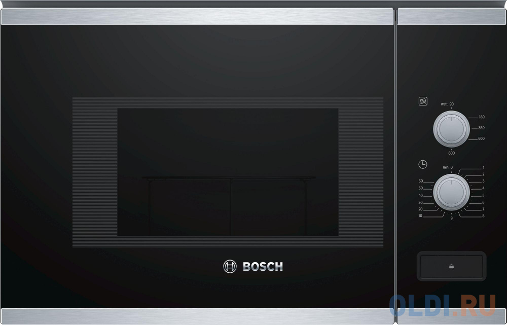 Встраиваемая микроволновая печь BOSCH BFL520MS0 микроволновая печь bosch bfl554mb0 20л 900вт встраиваемая