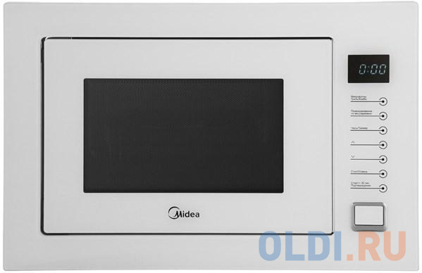 

Встраиваемая микроволновая печь Midea TG925B8D-WH 900 Вт белый