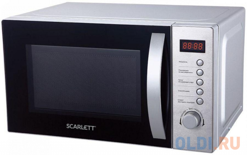 

Микроволновая Печь Scarlett SC-MW9020S10D 20л. 700Вт серебристый/черный