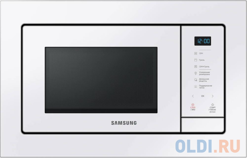 

Встраиваемая микроволновая печь Samsung BUILT-IN 20L 850 Вт белый