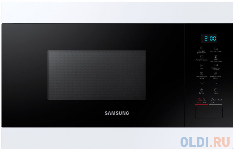 

Встраиваемая микроволновая печь Samsung MS22M8054AW/BW 850 Вт белый