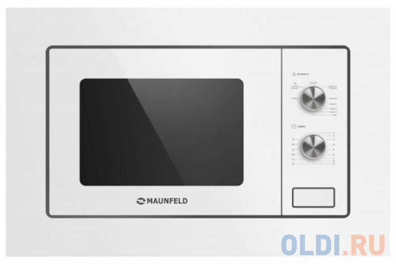 

Встраиваемая микроволновая печь Maunfeld MBMO.20.2PGW 800 Вт белый