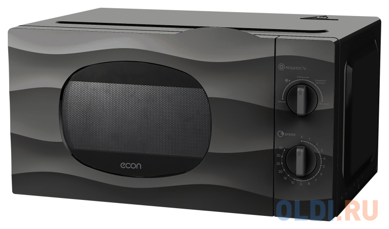 

Микроволновая печь 20L SOLO BLACK ECO-2038M ECON, Чёрный
