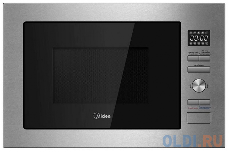 

Микроволновая печь Midea MI7250X нержавеющая сталь/черный (встраиваемая)