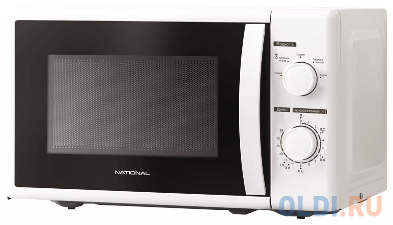 

Микроволновая печь 20L SOLO NK-MW124M20 NATIONAL, Белый