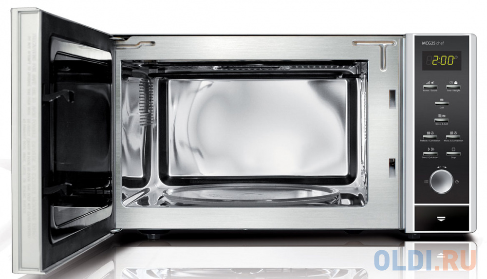 Микроволновая печь CASO MCG 25 Chef 900 Вт серебристый фото
