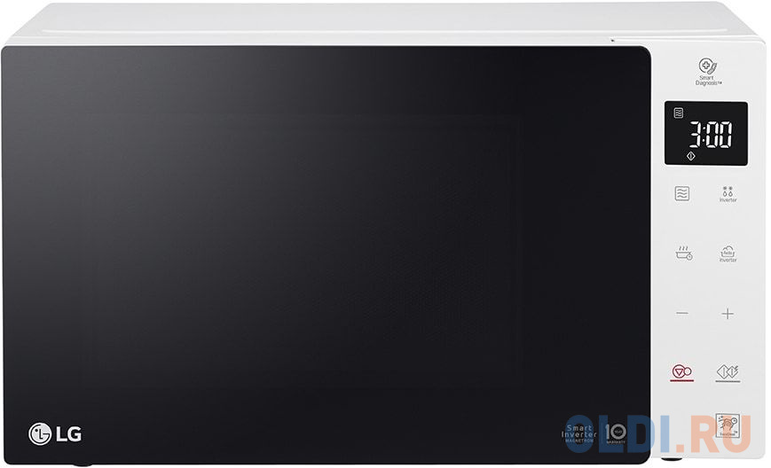 Микроволновая Печь LG MW25R35GISW 25л. 1000Вт белый/черный микроволновая печь horizont 20mw700 1379ctw 700 вт белый
