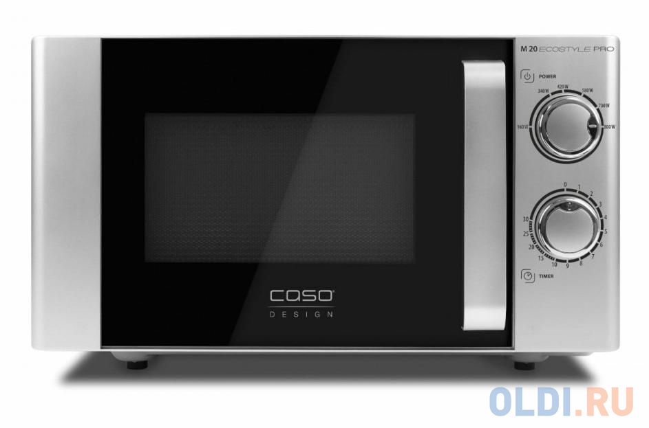 Микроволновая печь CASO M 20 Ecostyle Pro 800 Вт серебристый