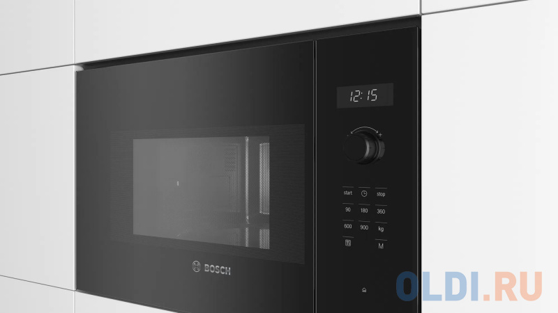 Микроволновая печь Bosch BFL554MB0 20л. 900Вт черный (встраиваемая) фото