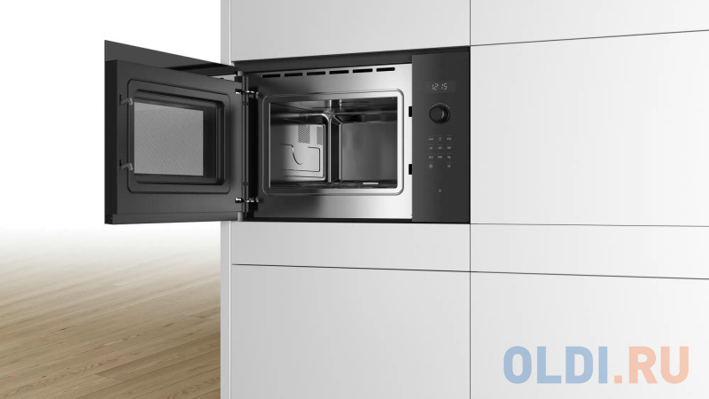 Микроволновая печь Bosch BFL554MB0 20л. 900Вт черный (встраиваемая) фото