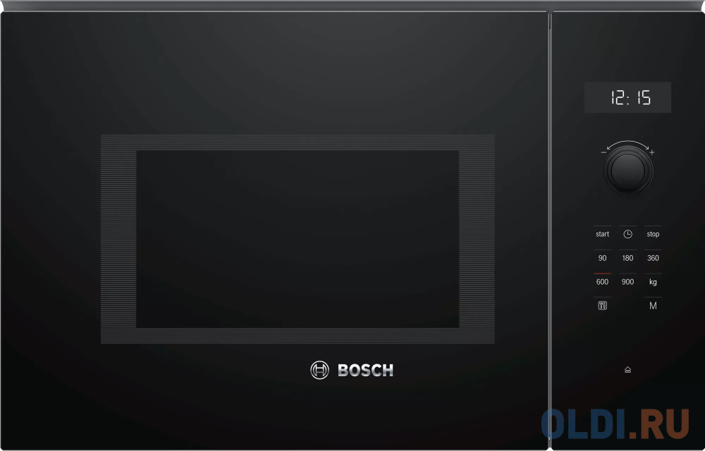 Встраиваемая микроволновая печь Bosch BEL554MB0 900 Вт чёрный
