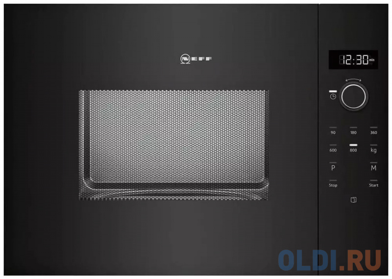 

Встраиваемая микроволновая печь NEFF HWB23 800 Вт чёрный