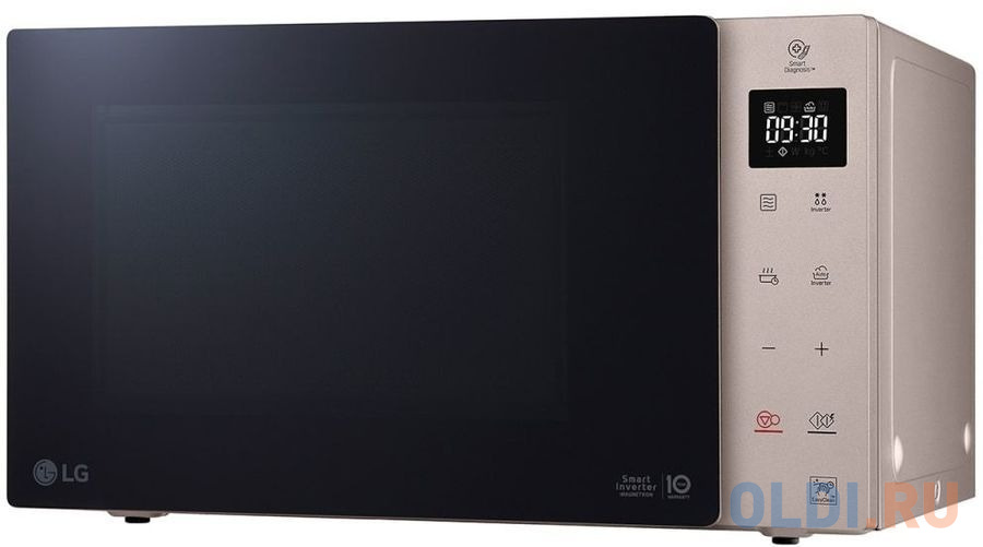Микроволновая печь LG MS2535GISH 1000 Вт бежевый чёрный фото