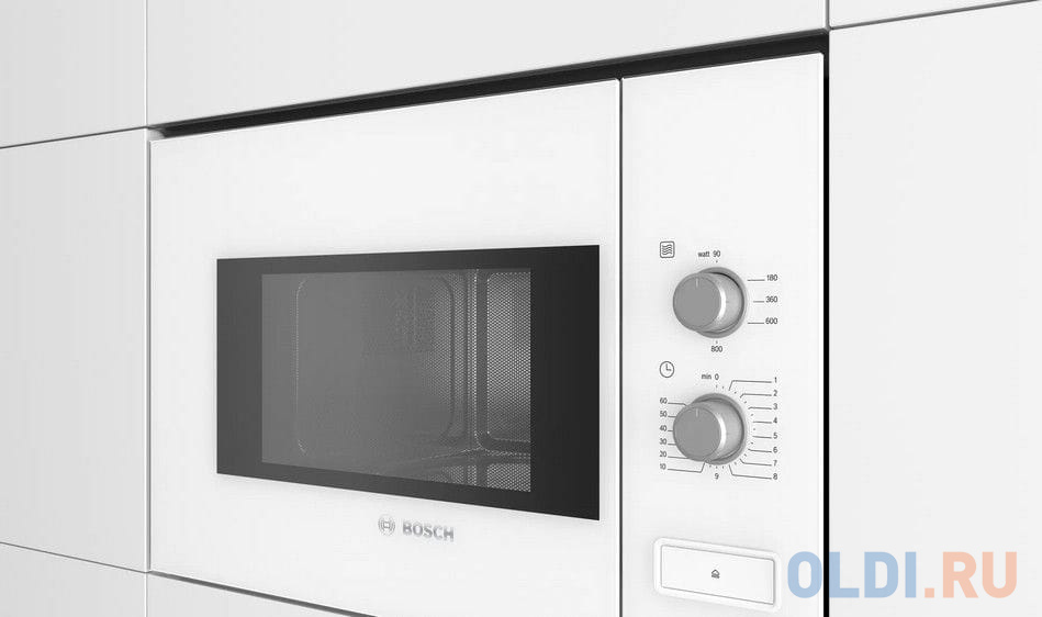 Встраиваемая микроволновая печь Bosch BFL520MW0 800 Вт белый фото