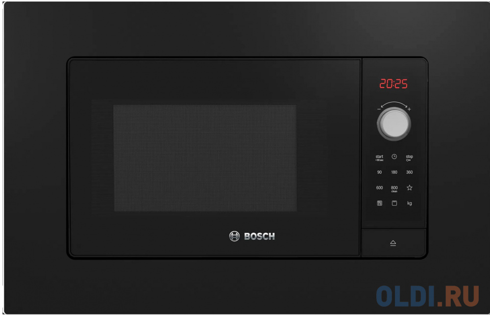 Встраиваемая микроволновая печь Bosch BEL653MB3 800 Вт чёрный микроволновая печь profi cook pc mwg 1204 800 вт чёрный
