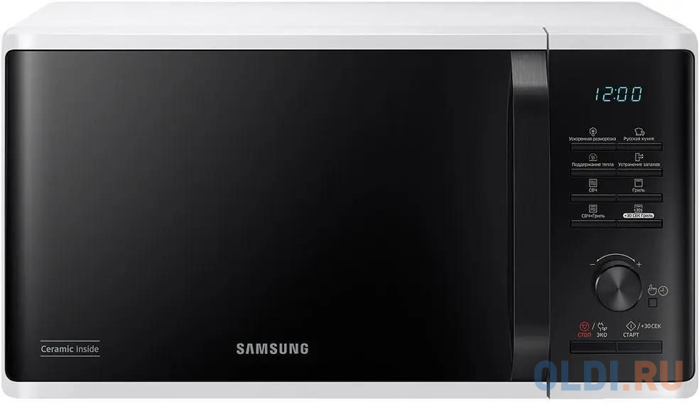 Микроволновая Печь Samsung MG23K3515AW/BW 23л. 800Вт белый