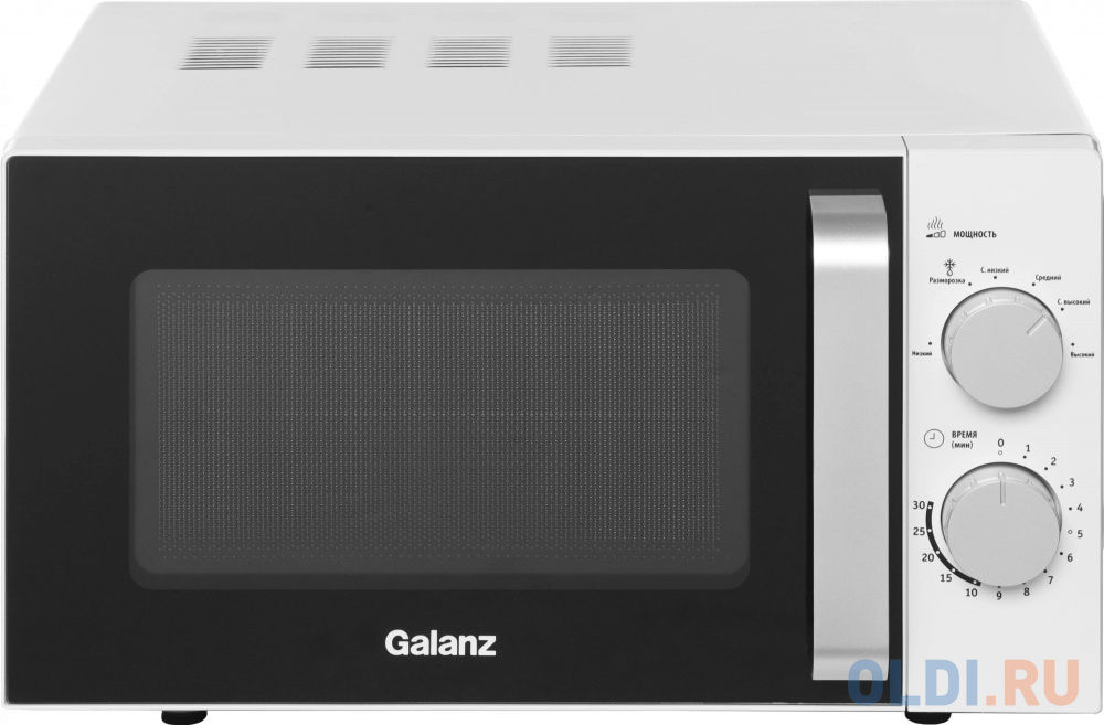 

Микроволновая Печь Galanz MOS-2401FMW 20л. 800Вт белый
