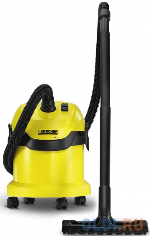 

Пылесос Karcher WD 2 сухая уборка жёлтый
