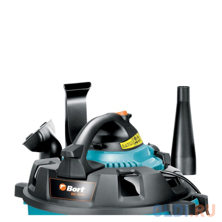 

Пылесос электрический Bort BSS-1330-Pro, 1300Вт, всасывание 260Вт, функции: выдув, сбор жидкости
