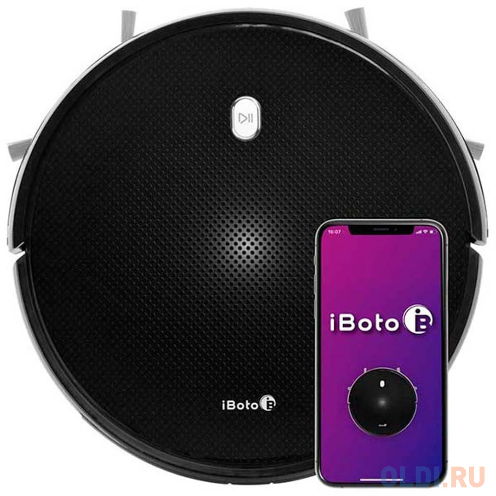 Пылесос-робот iBoto Smart V720GW Aqua черный