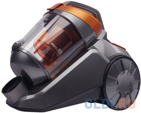 

Пылесос Midea VCS43C4 2200Вт серебристый/оранжевый