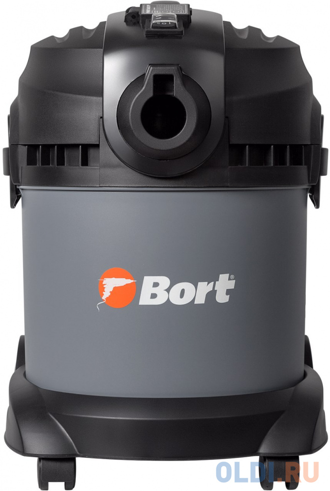 Bort Пылесос для сухой и влажной уборки BAX-1520-Smart Cle {Расход воздуха 50 л/сек; 94 л/сек; Вместимость бака 20 л; Мощность 1400 Вт; Пылесос для влажной уборки ;гарантия 2 г} [98291148]