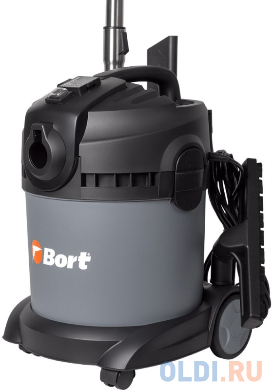 Bort Пылесос для сухой и влажной уборки BAX-1520-Smart Cle {Расход воздуха 50 л/сек; 94 л/сек; Вместимость бака 20 л; Мощность 1400 Вт; Пылесос для вл фото