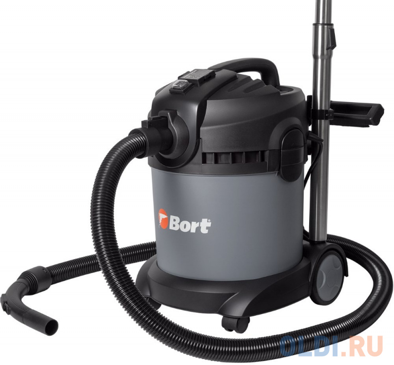 Bort Пылесос для сухой и влажной уборки BAX-1520-Smart Cle {Расход воздуха 50 л/сек; 94 л/сек; Вместимость бака 20 л; Мощность 1400 Вт; Пылесос для вл фото