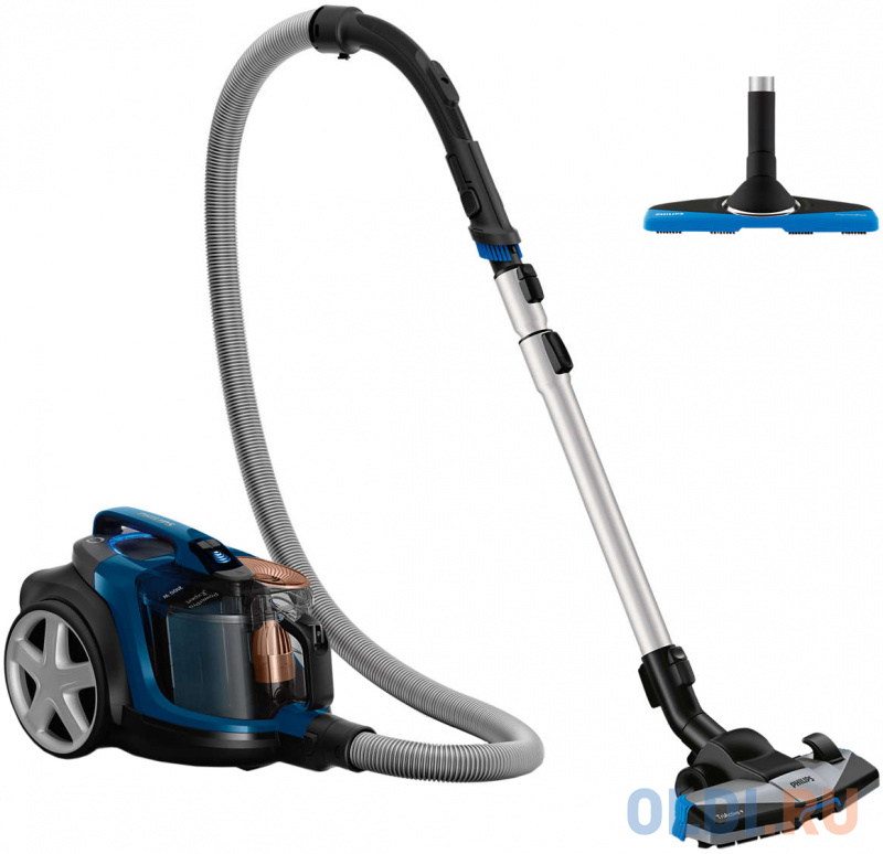 

Пылесос Philips PowerPro Expert FC9733/01 2100Вт синий/черный