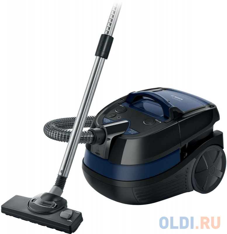 

Пылесос Bosch BWD41700 1700Вт черный/синий