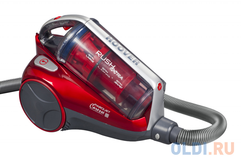 

Пылесос Hoover RUSH EXTRA TRE1410 019 сухая уборка красный