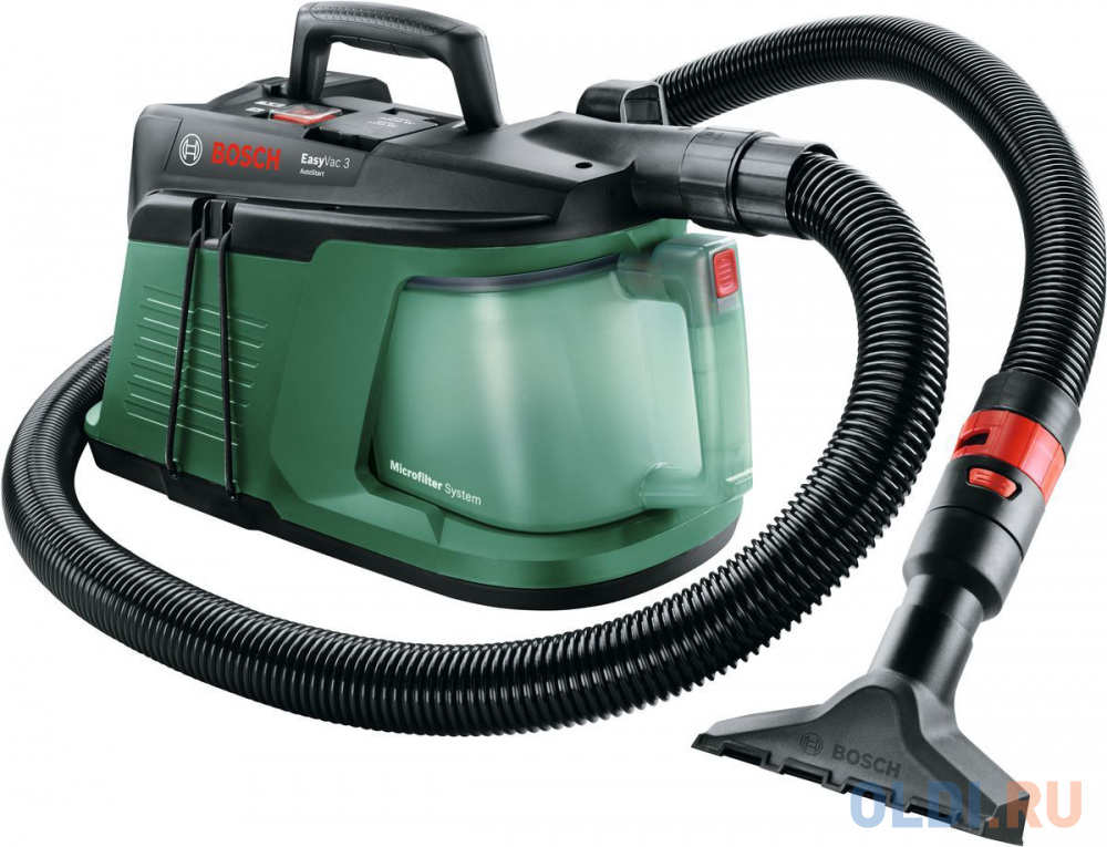 

Пылесос Bosch EasyVac3 сухая уборка зелёный чёрный