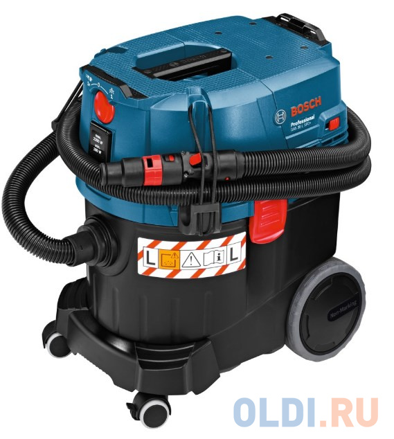 

Промышленный пылесос Bosch GAS 35 L SFC+ влажная сухая уборка синий