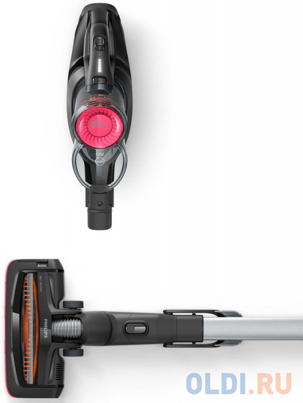 Пылесос ручной Philips FC6722/01 черный фото