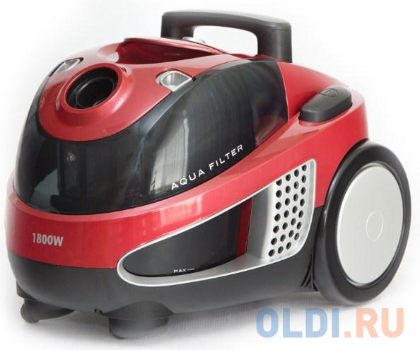 

Пылесос SHIVAKI SVC-1748R сухая уборка красный чёрный