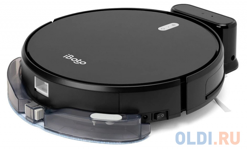 Робот-пылесос iBoto Smart Х420GW Aqua сухая влажная уборка чёрный фото